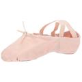 Leo Womens Arabesque Canvas Closed Toe Ballet Flats