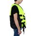 Tebru Universal Foam Children Aid Life Jacket Boating Skiing Safety Vest(Green XL),a