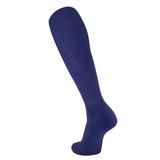 TCK Solid OS Series Acrylic Knee High Soccer Socks (S, Navy Blue)