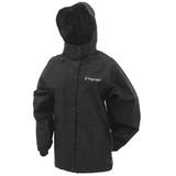 Frogg Toggs Women's Pro Action Waterproof Rain Jacket - Size Large, Black