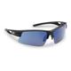 Flying Fisherman 7871BSB Moray Sunglasses, Matte Black Smoke-Blue Mirror