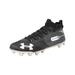 Under Armour Men's Spotlight Mc Black Ankle-High Mesh Football Shoe - 13M