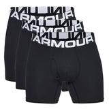 Under Armour Men's Charged Cotton Boxerjock 6-Inch Boxer, 3 Pack 1327426