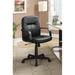 Latitude Run® Galen Executive Chair Upholstered in Black/Brown | 39 H x 24 W x 23 D in | Wayfair BD7F51E2935E4099A6B33AACECA93090