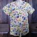 Disney Tops | Disney Eeyore Bow Is Me Mock Wrap Top | Color: Purple/Yellow | Size: Xs