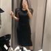 Zara Dresses | Lastzara Dress With Organza Sleeves Bloggers Fav | Color: Black | Size: Various