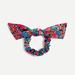 J. Crew Accessories | J. Crew Bow Scrunchie In Liberty Floral Print | Color: Blue/Red | Size: Os