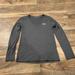 Under Armour Tops | Kids’s Long Sleeve Gray Under Armour Workout Shirt | Color: Black/Gray | Size: Lj
