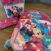 Disney Other | Disney Minnie Mouse 3 Pieces Backpack Lunchbox | Color: Pink | Size: Osg