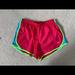 Nike Shorts | Hot Pink And Neon Nike Running Shorts | Color: Green/Pink | Size: S