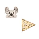 Kate Spade Jewelry | Kate Spade Year Of The Rat Mismatched Earrings | Color: Silver | Size: Os