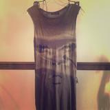 Zara Dresses | Cute Zara Dress | Color: Gray/Tan | Size: M