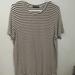 Brandy Melville Dresses | Brandy Melville Striped T-Shirt Dress | Color: Black/White | Size: S