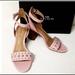 Coach Shoes | Coach Paige Studded Mat Pink Women Sandals Size 8 | Color: Pink | Size: 8