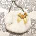 Disney Accessories | Disneystore Belle White Fur Purse | Color: White | Size: Osg