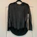 Free People Tops | Free People Longsleeve Top | Color: Black/Gray | Size: S