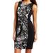 Nine West Dresses | New Nine West Lace Print Collage Dress 6 | Color: Black/White | Size: 6