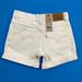 Levi's Bottoms | Levi’s Girlfriend Jean Shorty Short In White Sz 10 | Color: White | Size: 10g