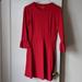 Kate Spade Dresses | Kate Spade Broome Street Ponte Dress | Color: Red | Size: S