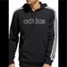 Adidas Shirts | Adidas Fleece Pullover Sweatshirt Hoodie | Color: Black | Size: L
