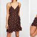 Free People Dresses | Free People All My Love Wrap Slip Dress | Color: Black/Red | Size: Xs