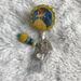 Disney Accessories | Beauty And The Beast Work Retractable Lanyard | Color: Blue/Yellow | Size: Os