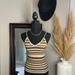 American Eagle Outfitters Tops | American Eagle Striped Knit Tank Top | Color: Tan | Size: M