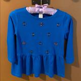 J. Crew Shirts & Tops | J.Crew Top For Girls | Color: Blue | Size: 14g