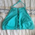 Pink Victoria's Secret Swim | High Neck Crop Pink Victoria Secret Bikini Top | Color: Blue | Size: Xs