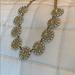 J. Crew Jewelry | J. Crew Crystal Statement Necklace | Color: Gold | Size: Os