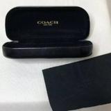 Coach Accessories | Coach Official Clamshell Hard Eyeglass Case | Color: Black/Gold | Size: Os