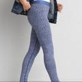 American Eagle Outfitters Pants & Jumpsuits | 2/$40 [Nwot] American Eagle Soft Fur Leggings | Color: Blue | Size: Xs