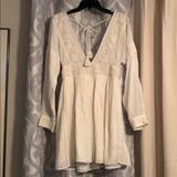 Free People Dresses | Free People Dress/Tunic Nwt!!!! | Color: Cream/White | Size: Xs