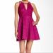 Free People Dresses | Free People Violet/Magenta Skater Mini Dress | Color: Pink/Purple | Size: 0