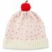 Kate Spade Accessories | Kate Spade New York Cupcake Beaded Beanie Hat Nwt | Color: Cream/Pink | Size: Os