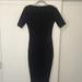 Zara Dresses | Brand New Zara Over The Knee Black Dress | Color: Black | Size: S