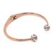 Kate Spade Jewelry | Kate Spade Rose Gold Lady Marmalade Cuff Bracelet | Color: Gold/Pink | Size: Os