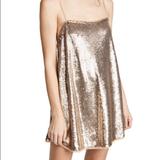 Free People Dresses | Gold Free People Dress Size Small Wore Once | Color: Gold | Size: S