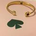 Kate Spade Accessories | Kate Spade Open Hinge Bangle | Color: Gold | Size: Os