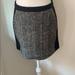 J. Crew Skirts | J. Crew Black And White Wool Mini Skirt | Color: Black/White | Size: 8