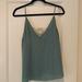 Free People Tops | Free People Flowy Tank | Color: Blue/Green | Size: Xs