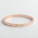 Kate Spade Jewelry | Kate Spade Set In Stone Rose Gold Bangle Bracelet | Color: Gold/Pink | Size: Os