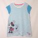 Disney Dresses | Disney Parks Medium Mickey & Minnie Mouse Dress | Color: Blue/White | Size: Mg