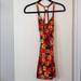 Urban Outfitters Dresses | New! Urban Outfitters Sleeveless Floral Dress | Color: Orange/Red | Size: Xs