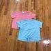 Zara Shirts & Tops | 2 Zara Short Sleeve Shirts | Color: Blue/Pink | Size: 8g