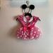 Disney Costumes | Disney Minnie Mouse Bebe | Color: Pink/White | Size: 1824 Months
