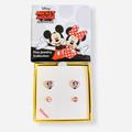 Disney Jewelry | Minnie Mouse Earrings | Color: Pink/Silver | Size: Os