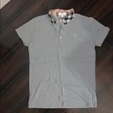 Burberry Shirts & Tops | Boys Burberry Shirt | Color: Gray | Size: 12y