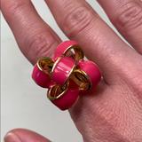 Lilly Pulitzer Jewelry | Lilly Pulitzer Bow Ring (Adjustable) | Color: Gold/Pink | Size: Os