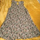American Eagle Outfitters Dresses | American Eagle Outfitters Floral Dress | Color: Black/Cream | Size: Xs